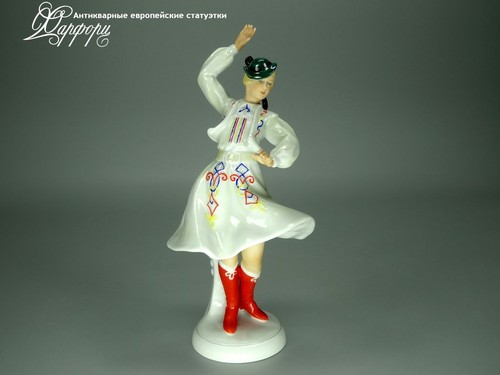 Купить фарфоровую статуэтку Schaubach Kunst Танцовщица Земля Бавария